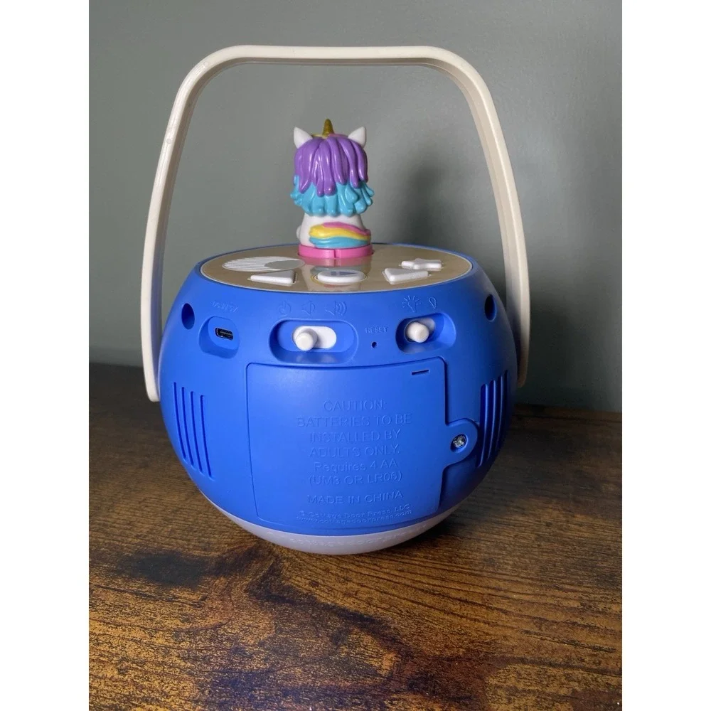 LUNA STORYTIME Kids Book Travel Projector Unicorn Character